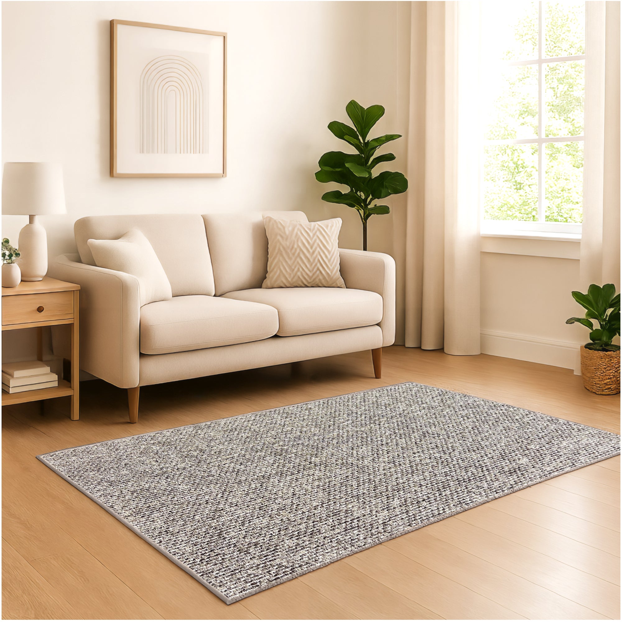 Starlight Level Berber Loop Indoor Area Rug Carpet Collection