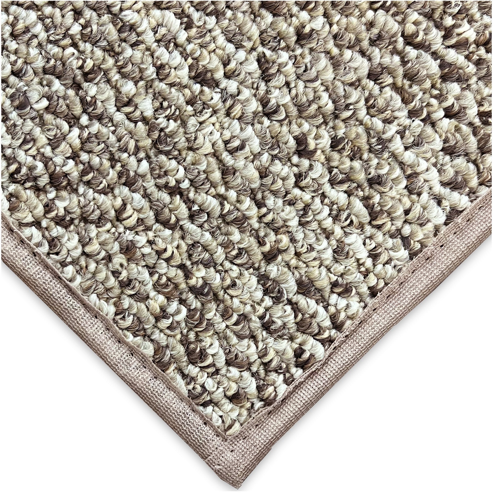 Starlight Berber Loop Carpet Stair Treads - Sample