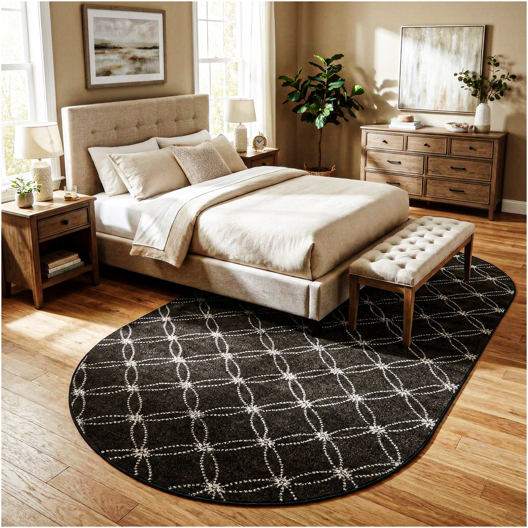 Milliken Charthouse Pattern Indoor Area Rug – 40 oz Cut Pile, Custom Sizes & Colors