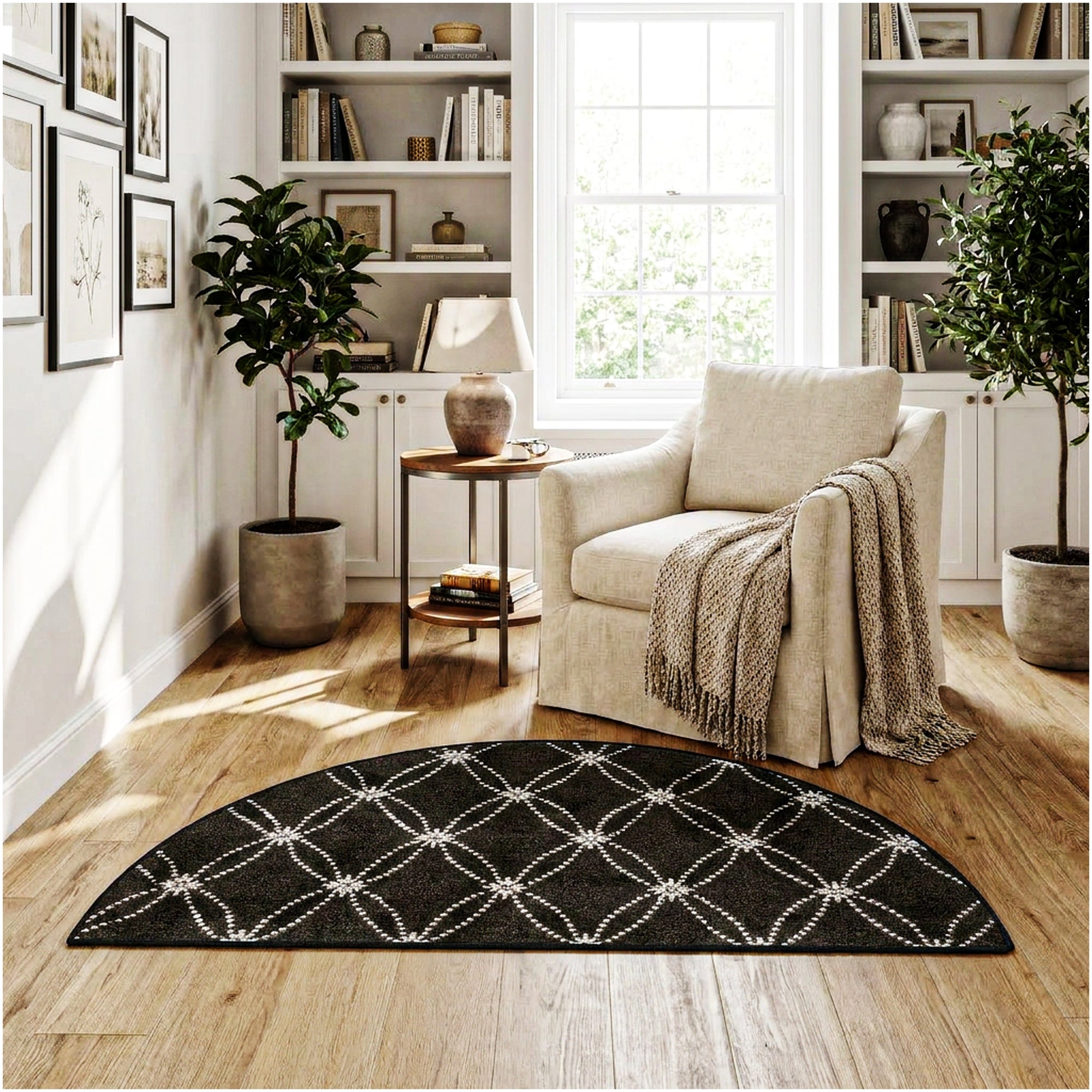 Milliken Charthouse Pattern Indoor Area Rug – 40 oz Cut Pile, Custom Sizes & Colors