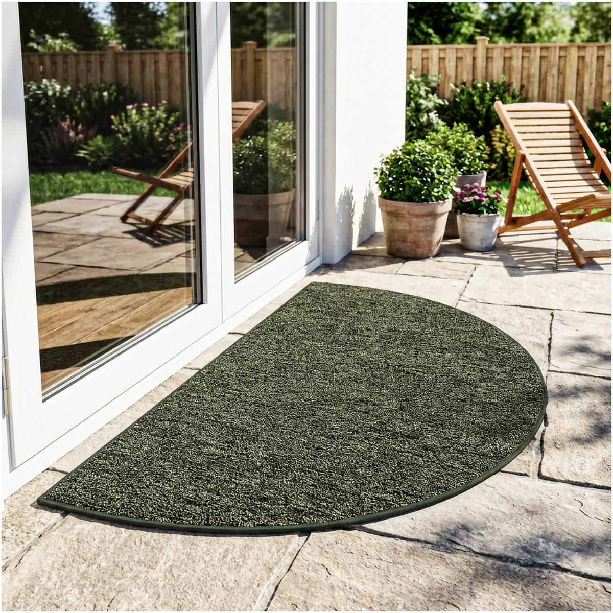 Outside Agenda Indoor Outdoor Rug | Durable Level Loop Rug in Custom Sizes