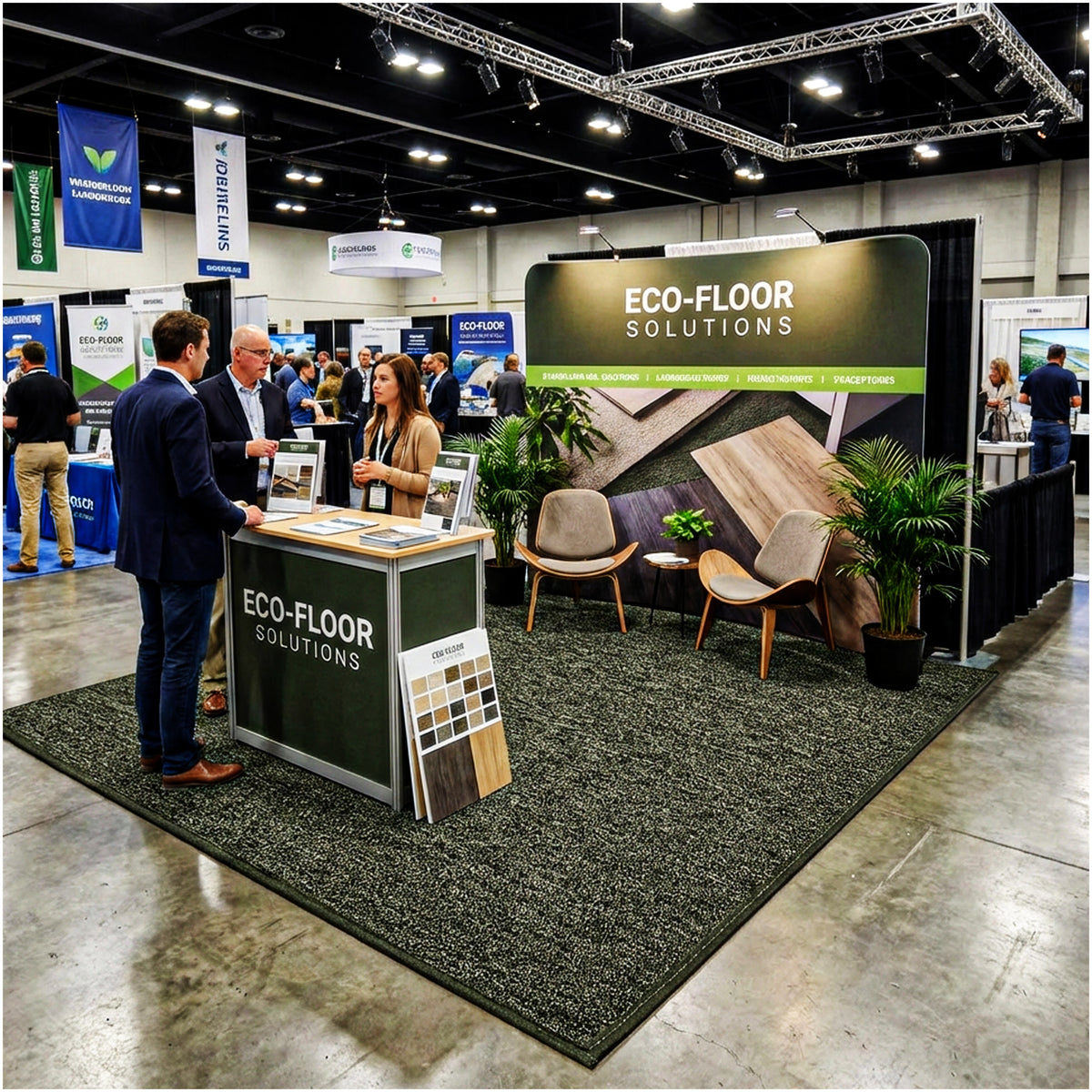 Outside Agenda Indoor Outdoor Rug | Durable Level Loop Rug in Custom Sizes