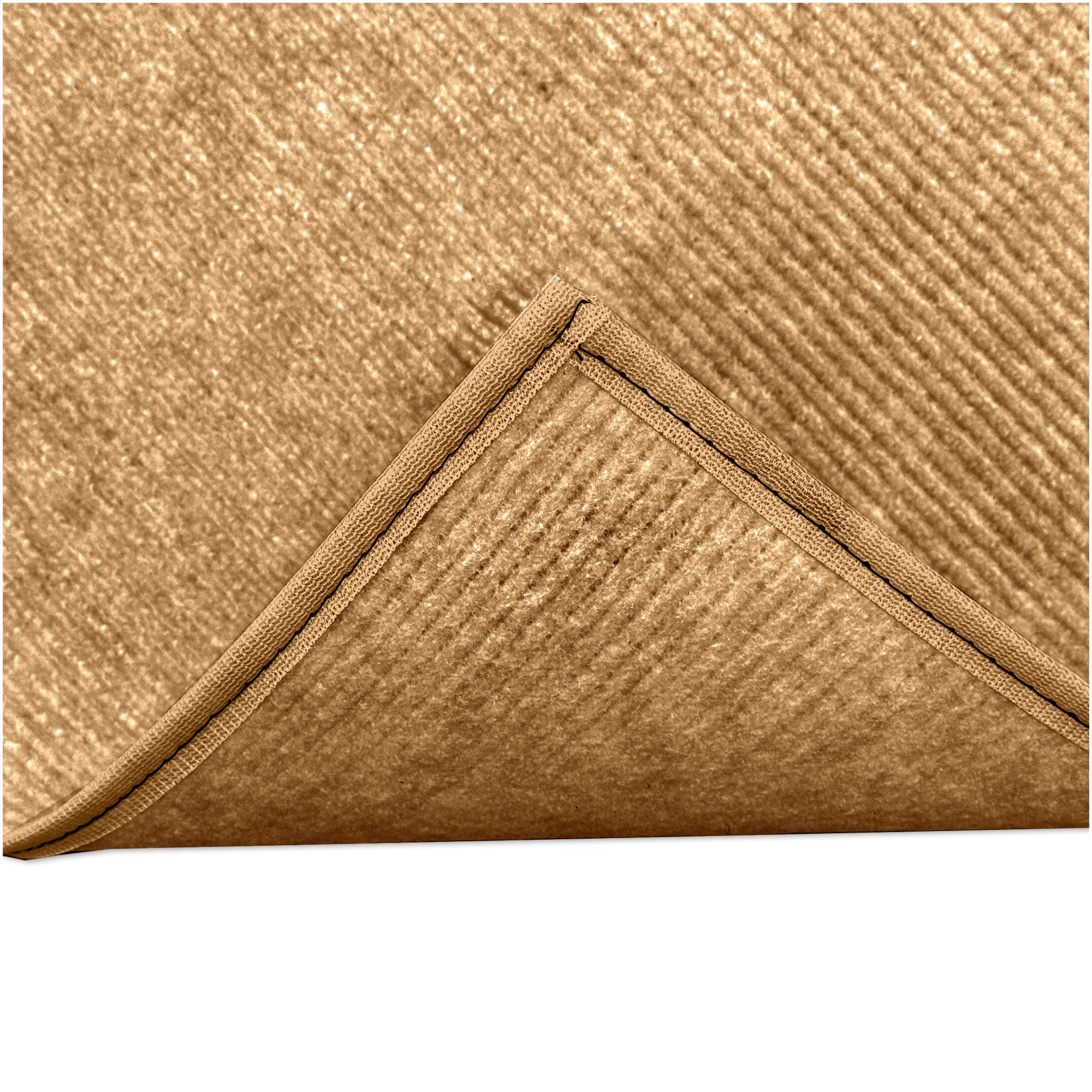 Wassaw Ribbed Indoor/Outdoor Area Rug – Lightweight PET Fiber, 6 Colors