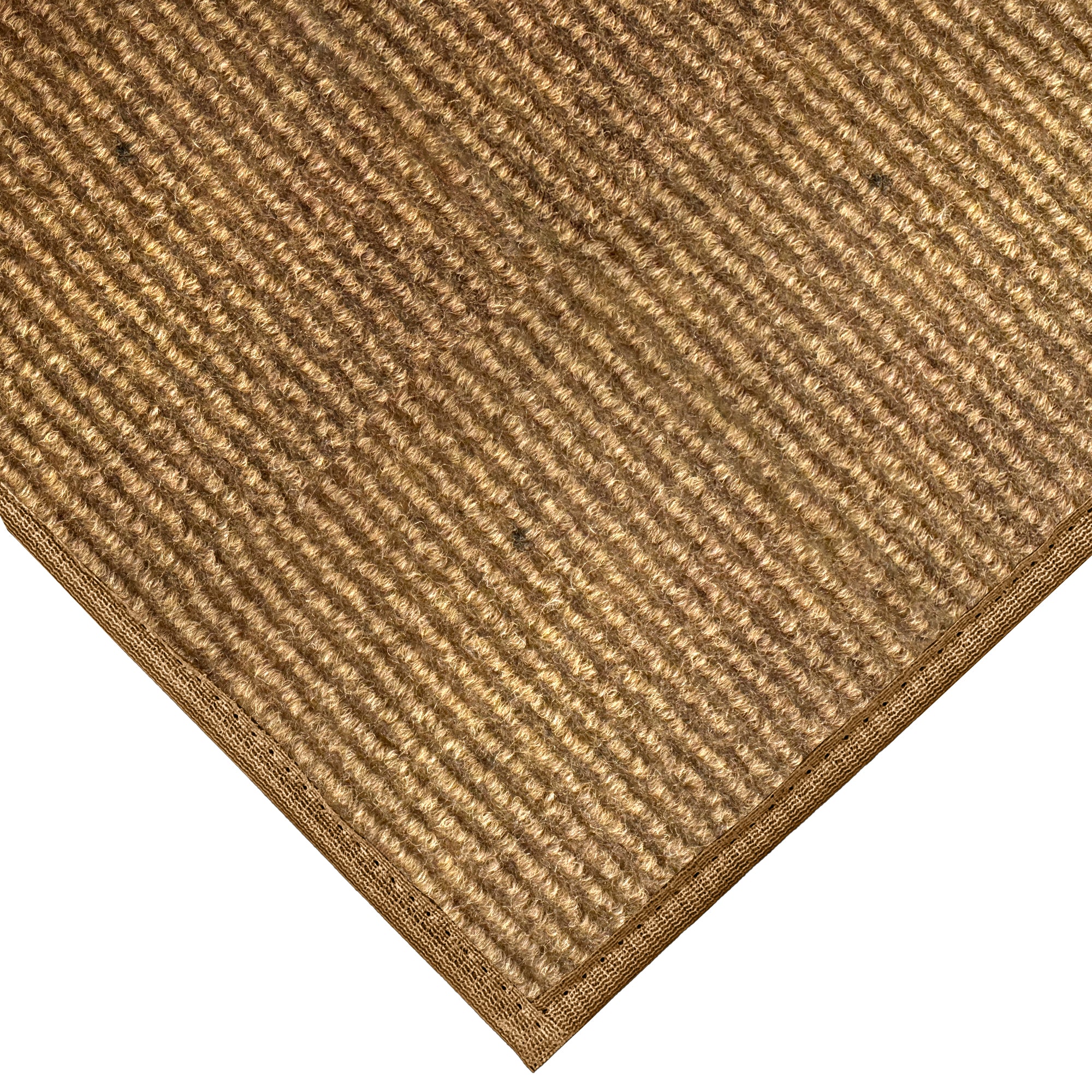 Wassaw Ribbed Indoor/Outdoor Area Rug – Lightweight PET Fiber, 6 Colors