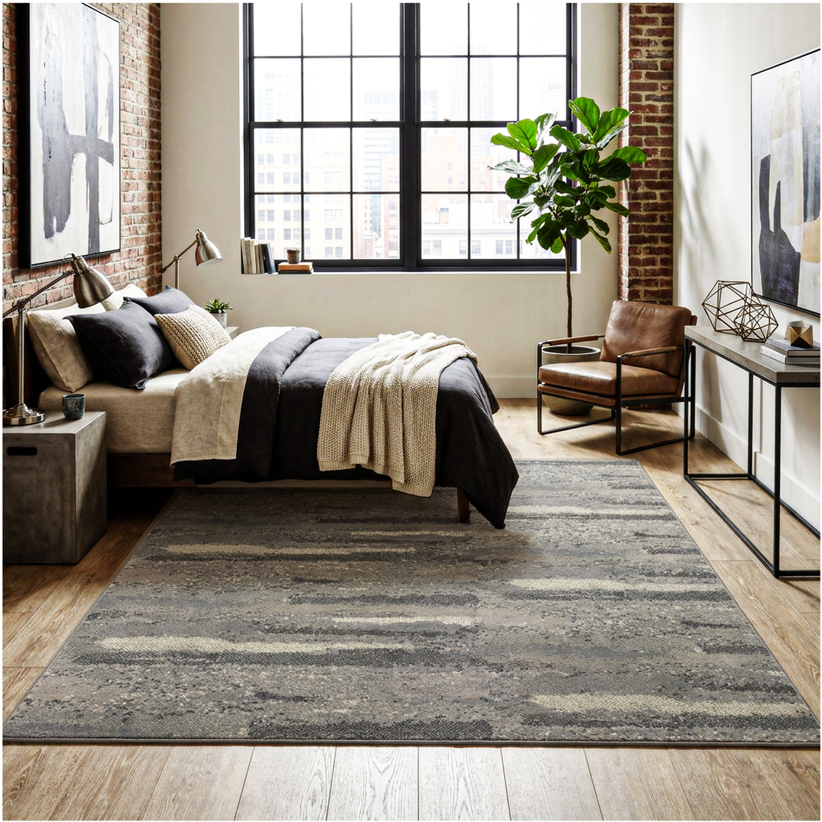 Tribeca by Kane Carpet Indoor Area Rug – Custom Sizes