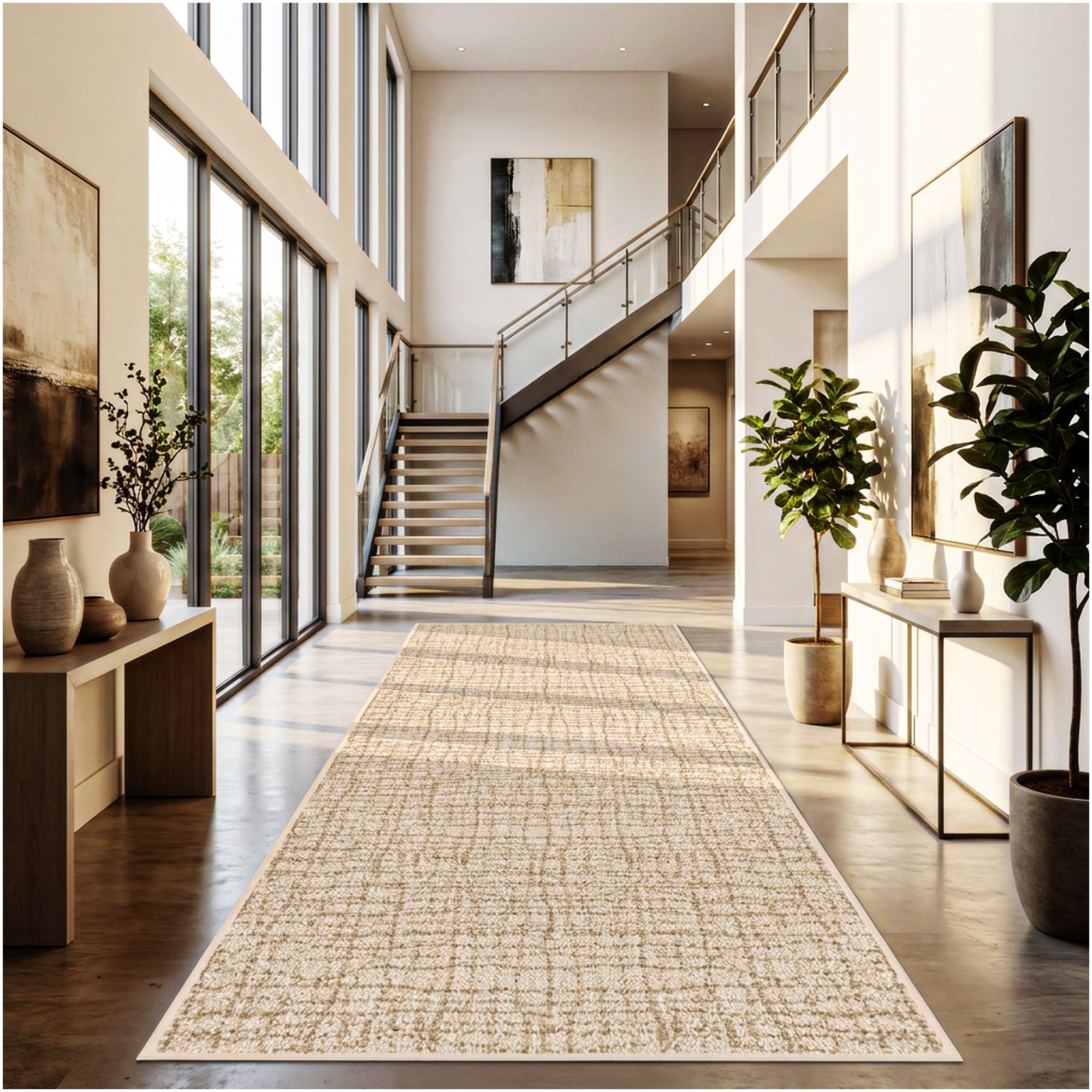 Milliken Modern Backdrop Pattern Indoor Area Rug – Custom Sizes