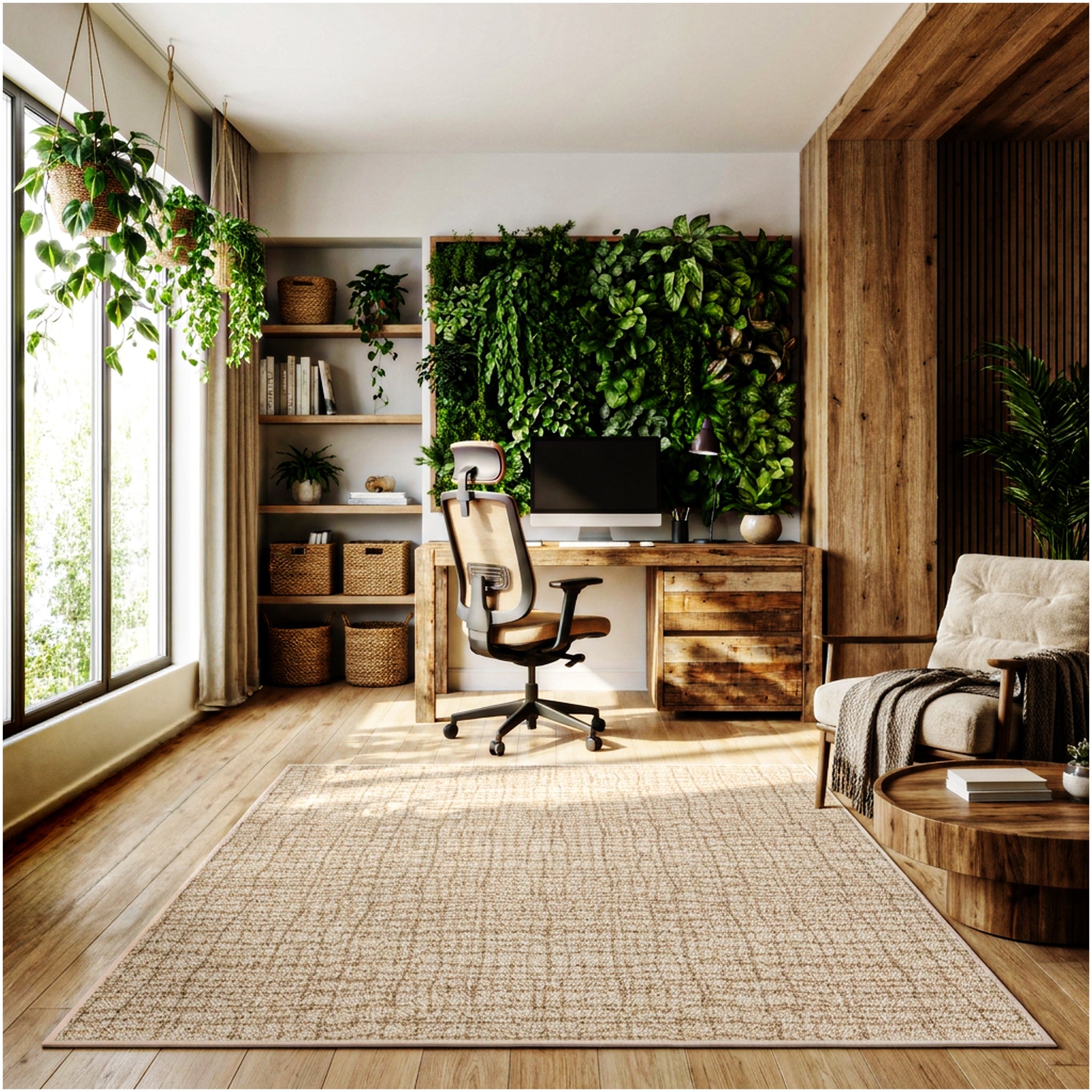 Milliken Modern Backdrop Pattern Indoor Area Rug – Custom Sizes