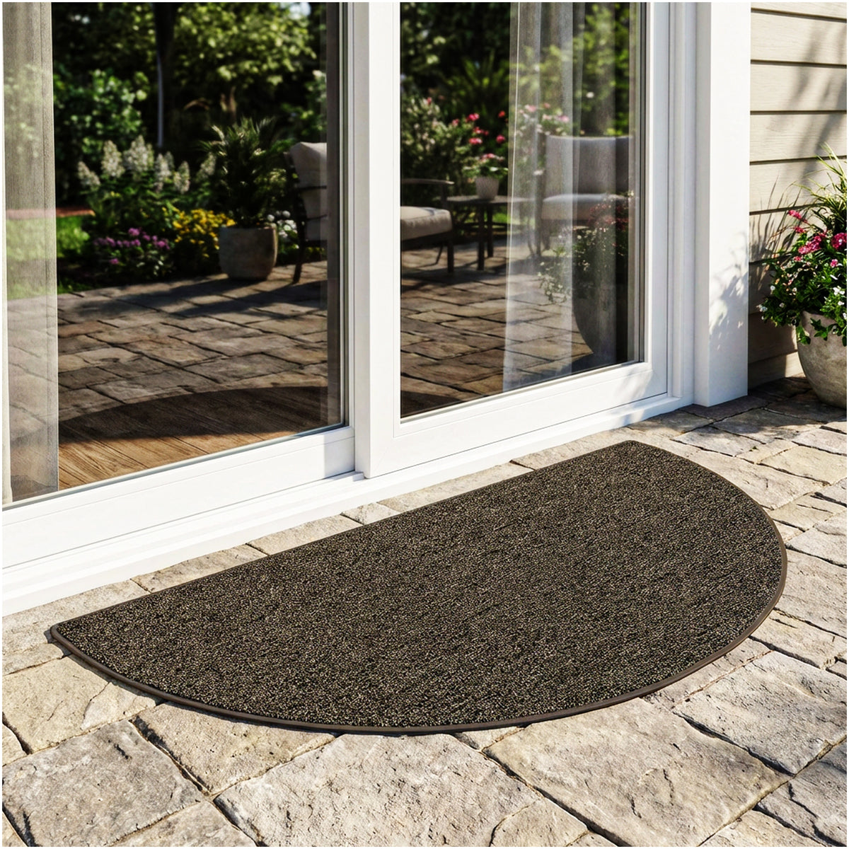 Outside Agenda Indoor Outdoor Rug | Durable Level Loop Rug in Custom Sizes