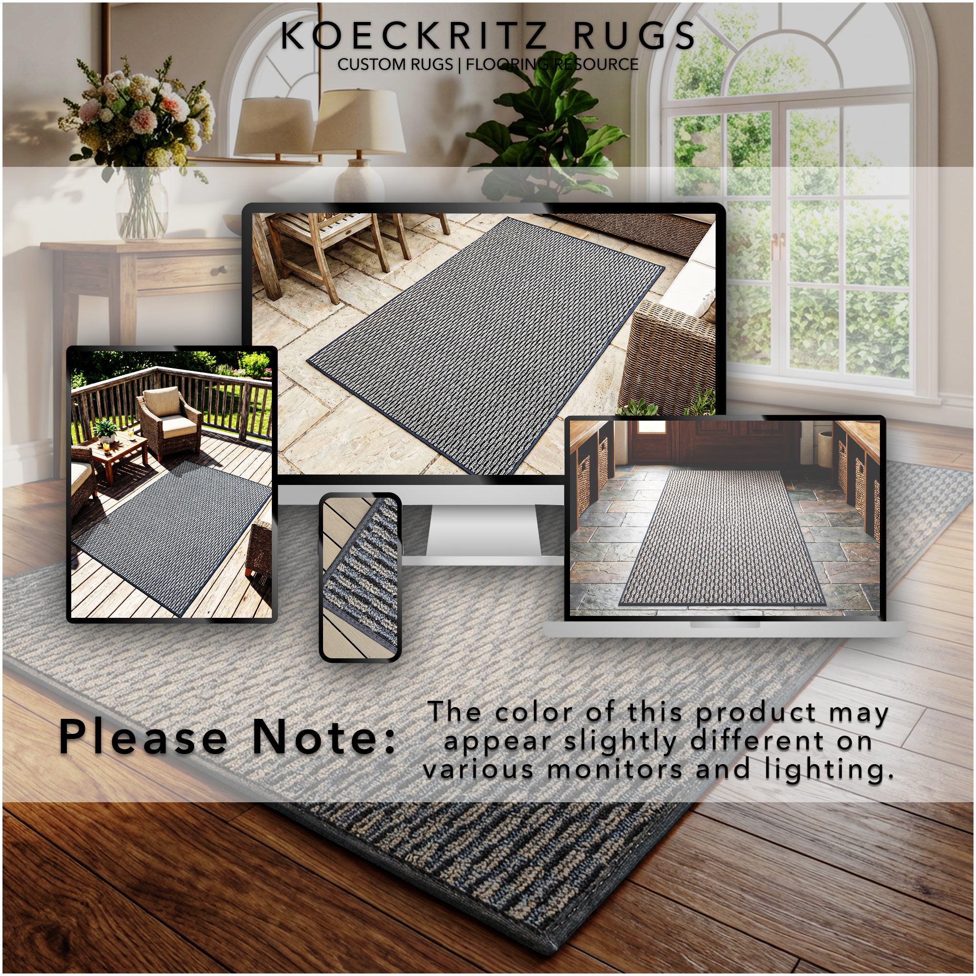Pattern Play Level Loop Area Rug – Indoor/Outdoor | 5 Colors Available