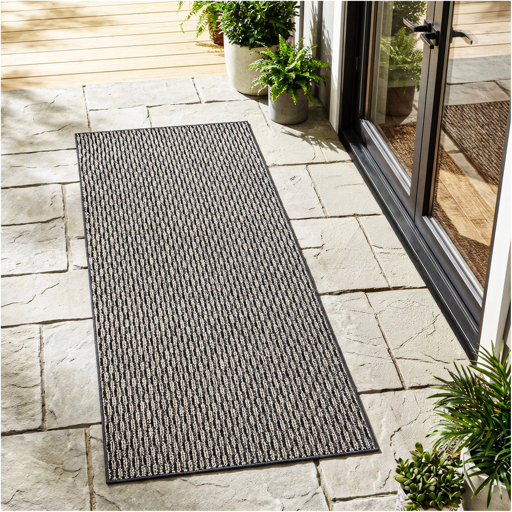 Pattern Play Level Loop Area Rug – Indoor/Outdoor | 5 Colors Available