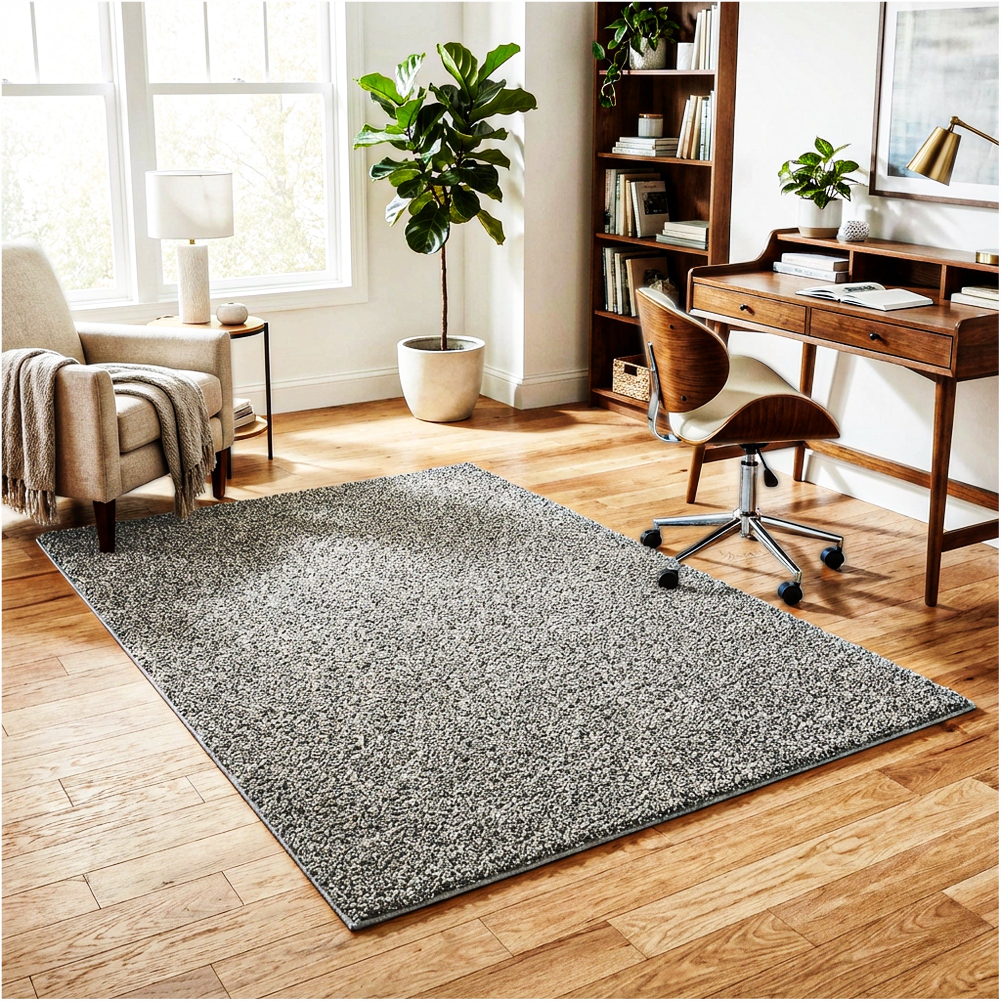 Toast of the Town Plush Frieze Area Rug