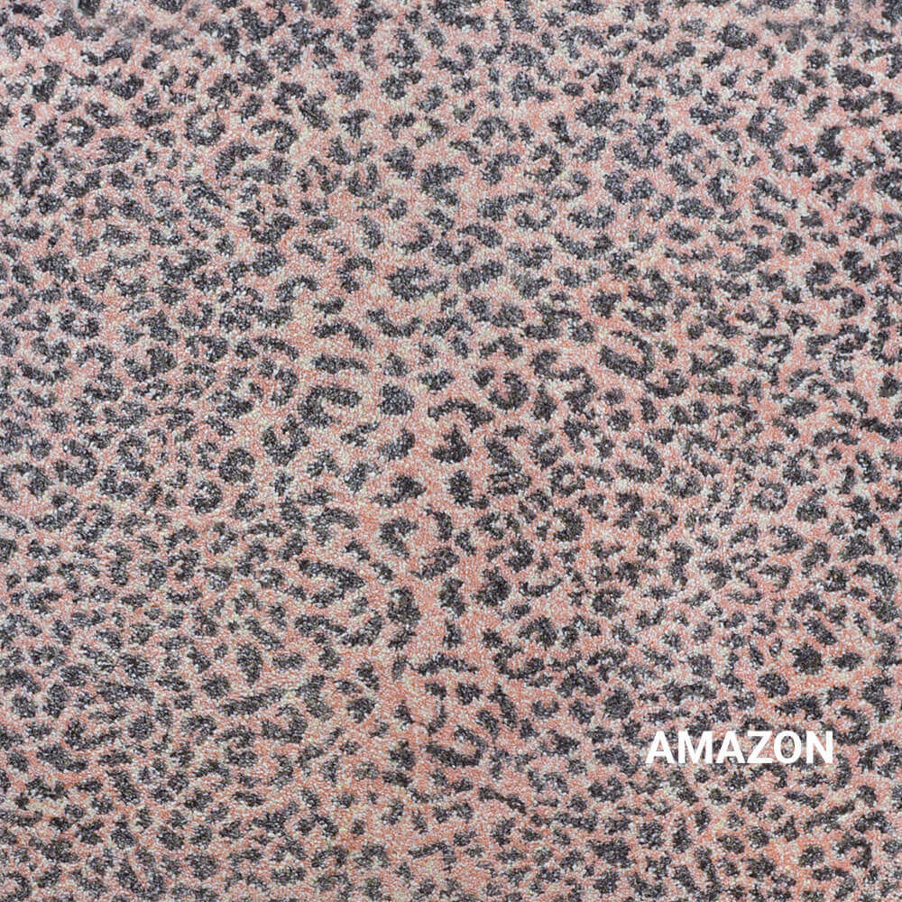 Leopard Print Woven Area Rug – Ceremony Collection by Kane Carpet | Custom Sizes Available