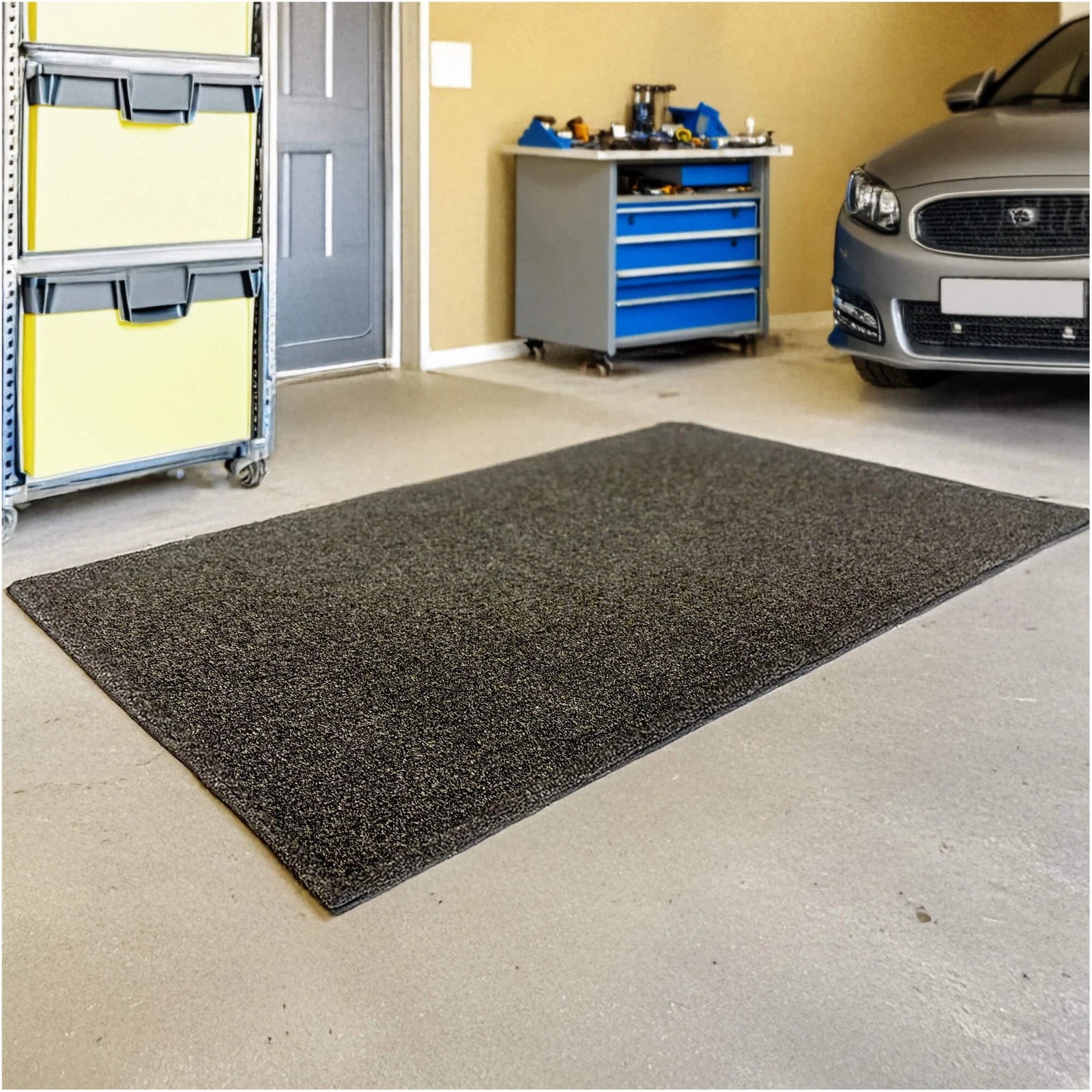 Cabana Tweed Artificial Grass Turf Rug – 3/8” Thick Ultra Turf Carpet, Custom Size, 7 Colors