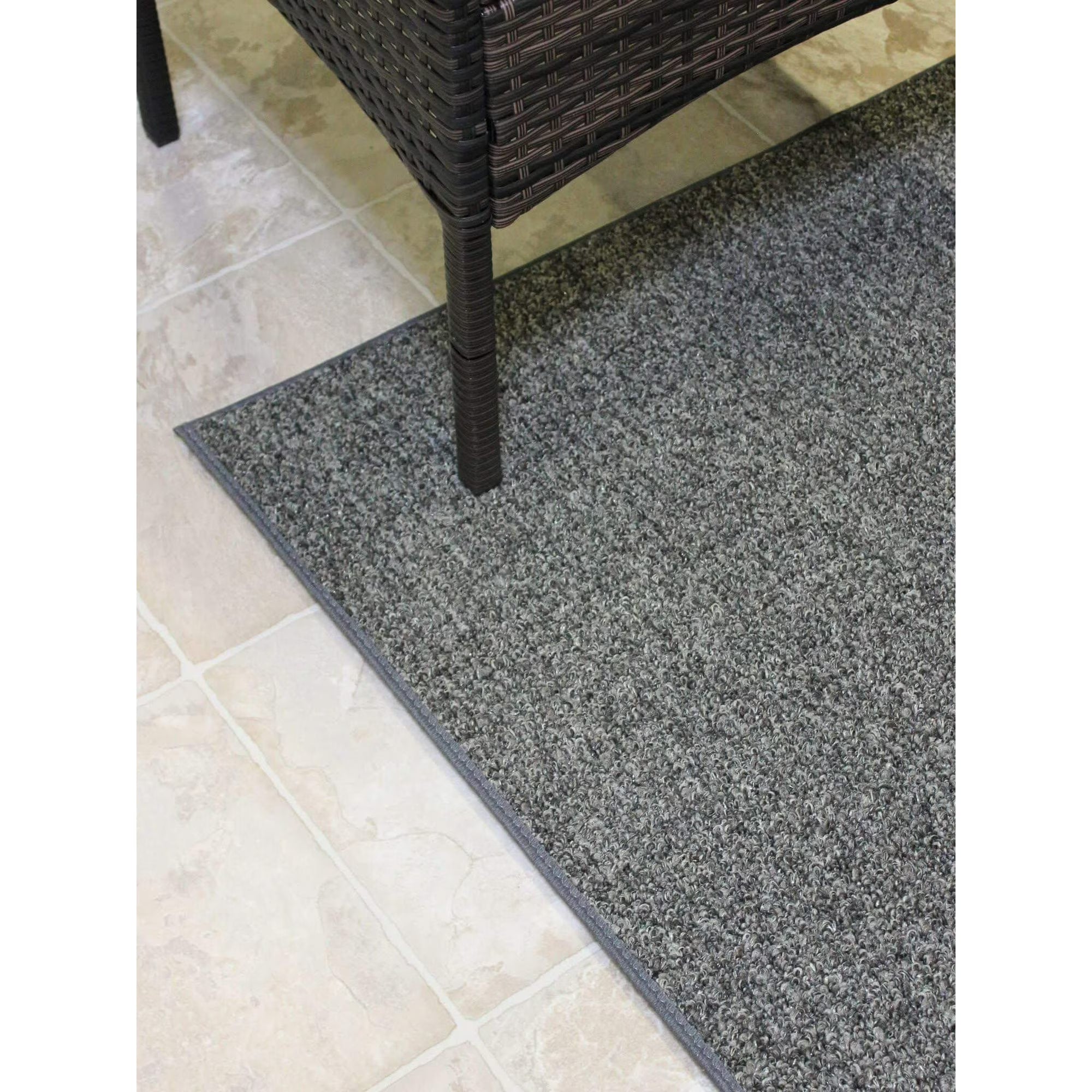 Garden Escape Indoor/Outdoor Area Rug with Premium Bound Edges – 6 Colors