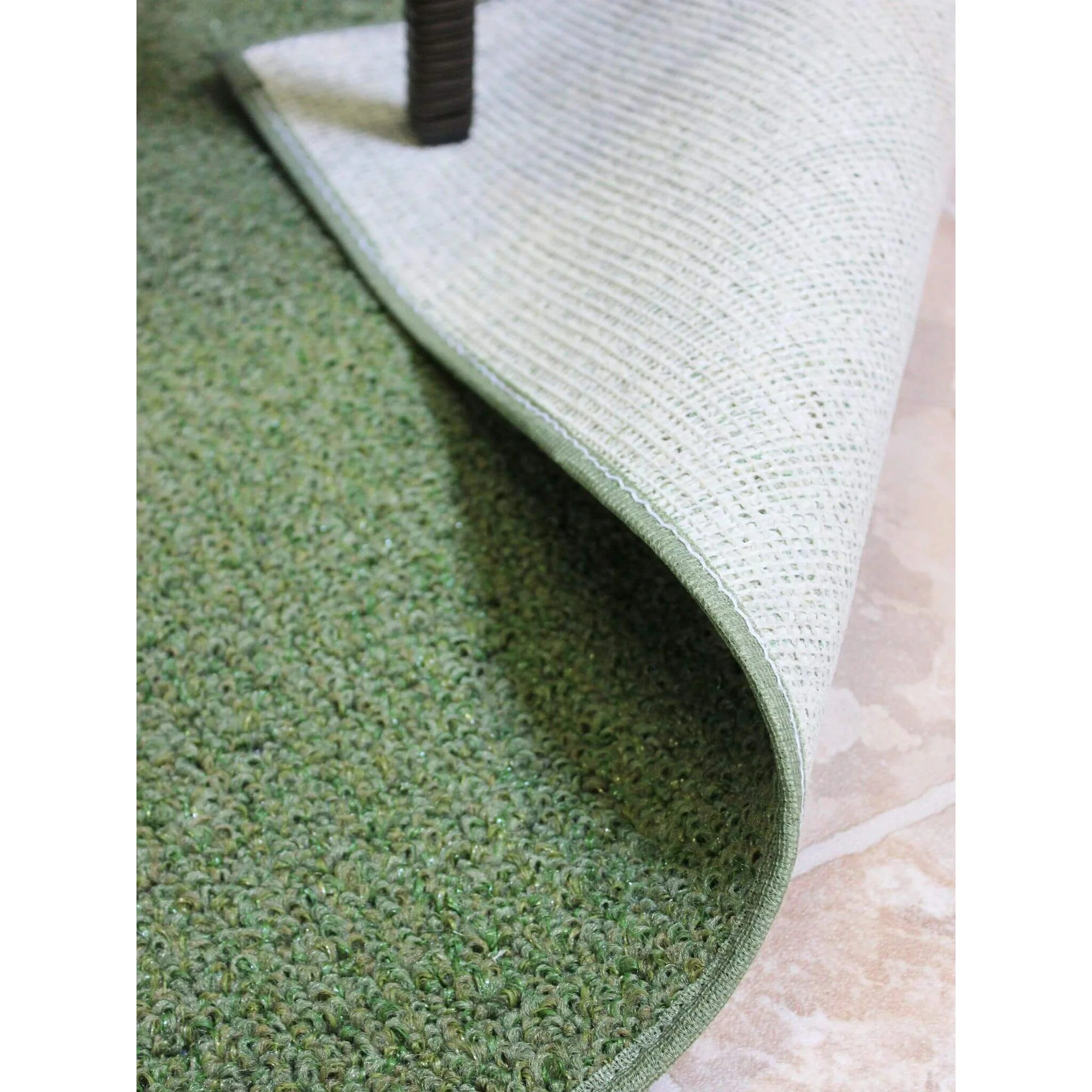 Garden Escape Indoor/Outdoor Area Rug with Premium Bound Edges – 6 Colors