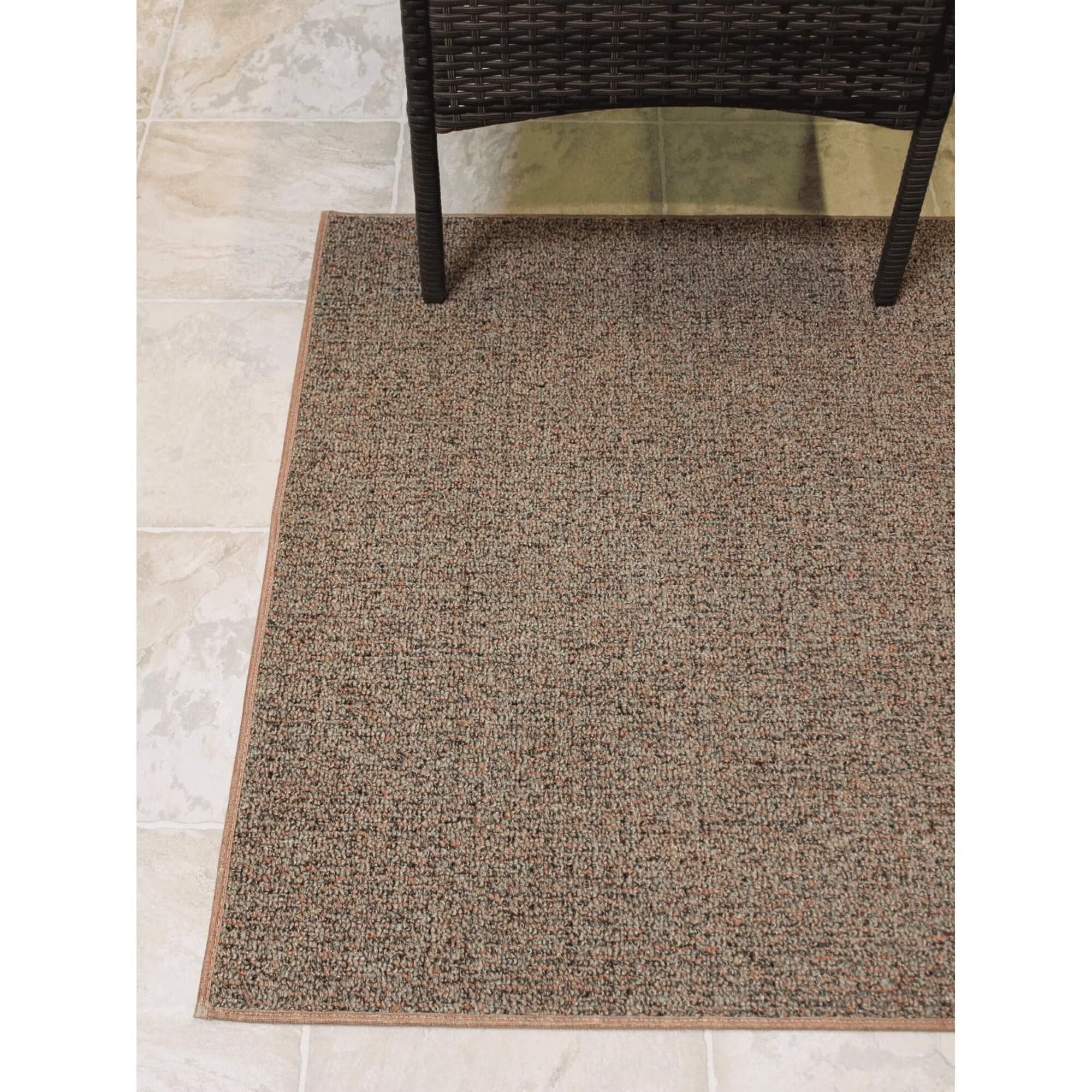 Garden Escape Indoor/Outdoor Area Rug with Premium Bound Edges – 6 Colors
