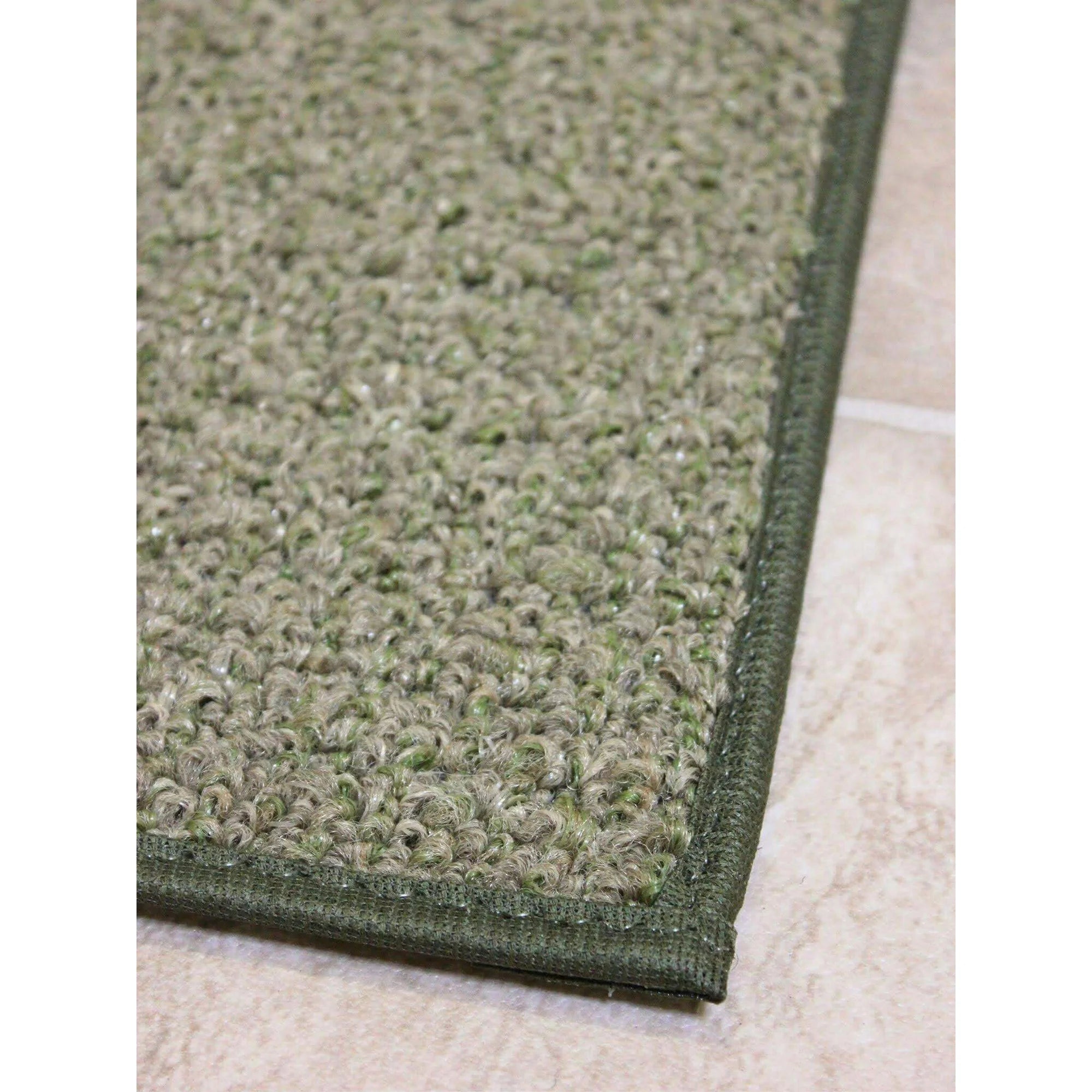 Garden Escape Indoor/Outdoor Area Rug with Premium Bound Edges – 6 Colors