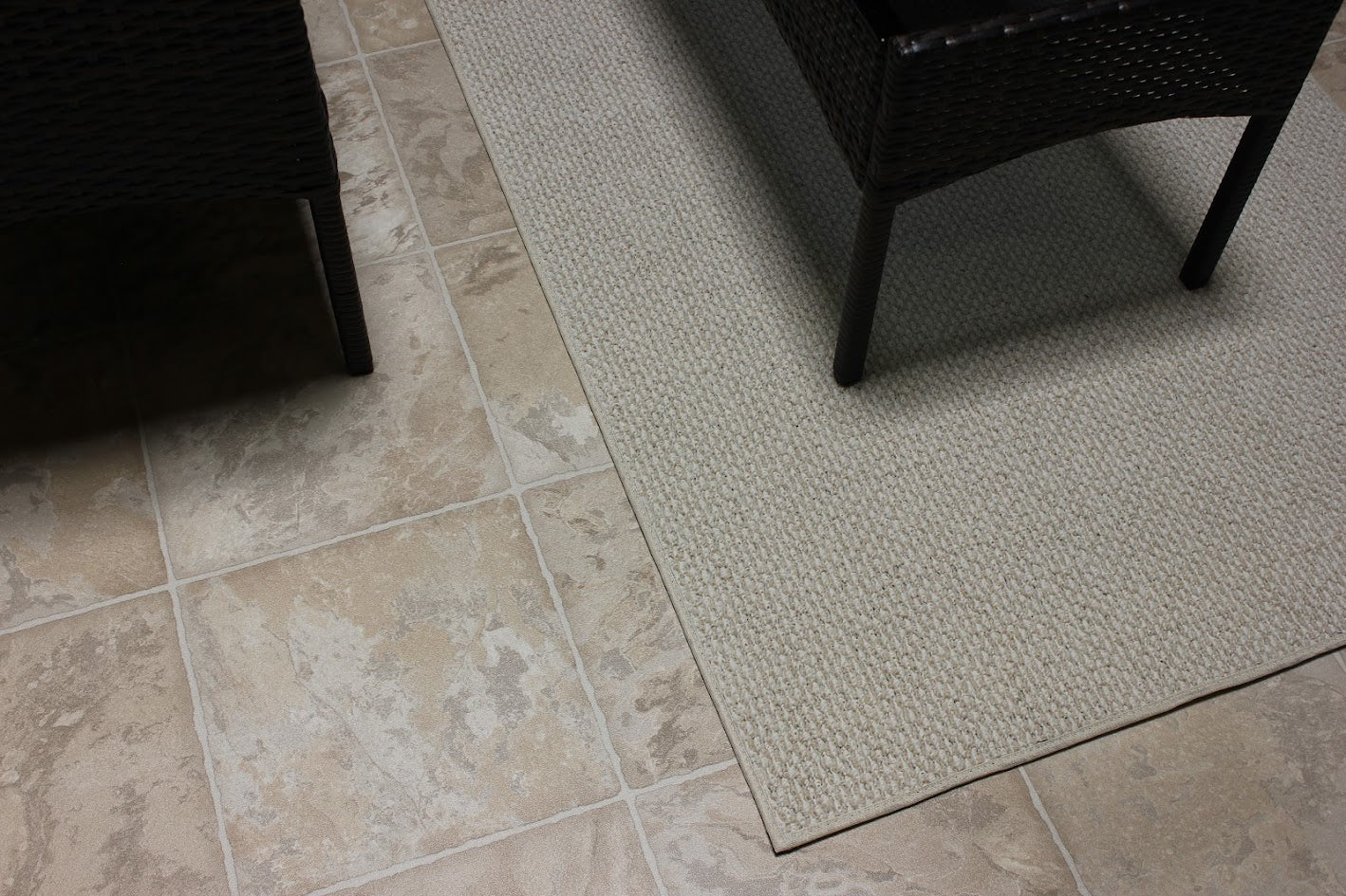 Berber Indoor-Outdoor Area Rug & Runner – Neutral Tones, Custom Sizes