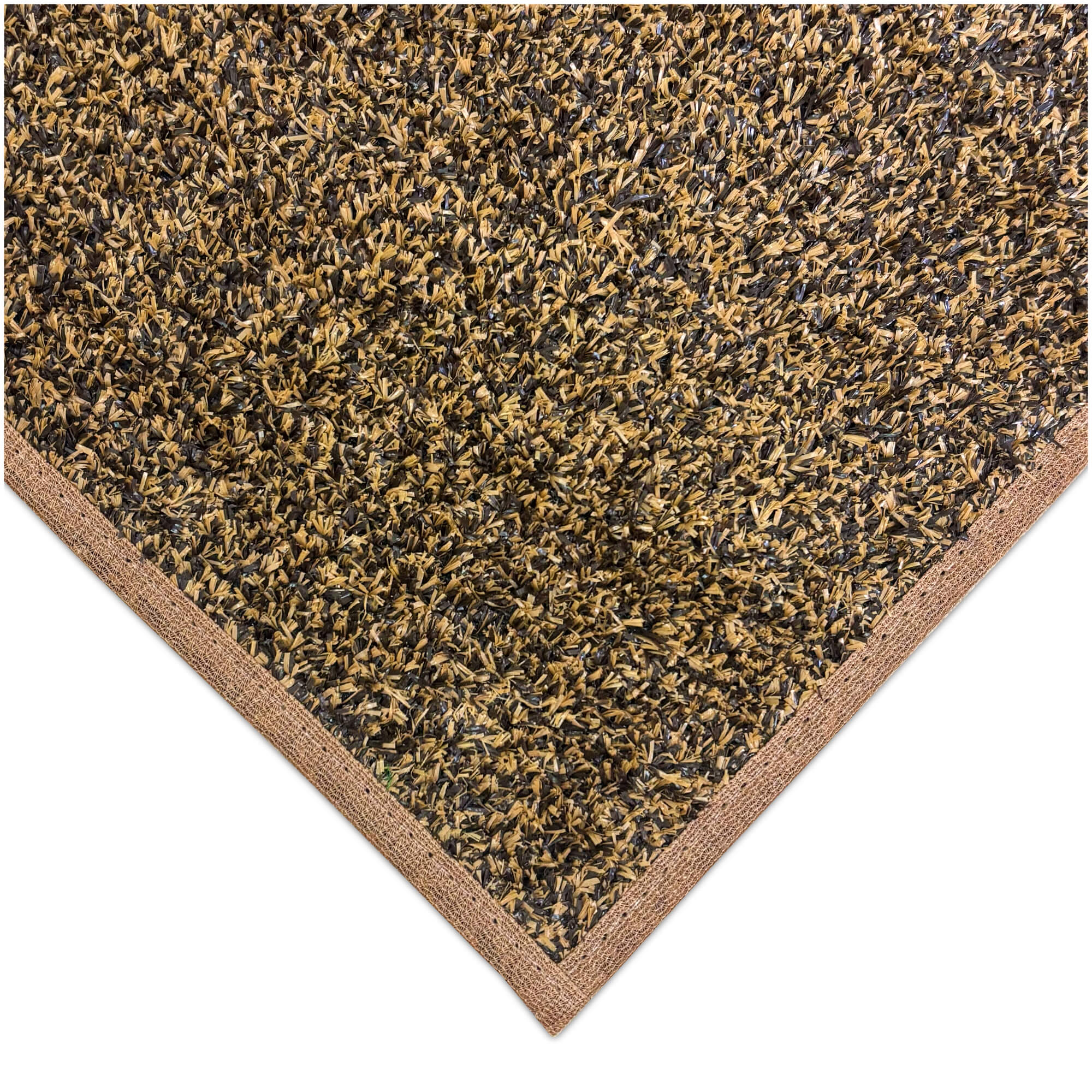 Turftime Brown & Tan Heavy-Duty Artificial Grass Rug