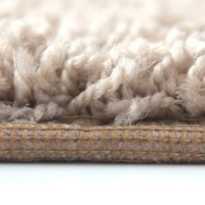 closeup of shag rug