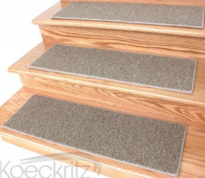 24'' x 24''. 15 Step 8" x 24'' Indoor Stair Treads Staircase  Rug Carpet 