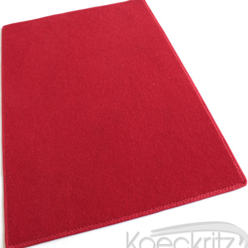 Red Indoor-Outdoor Durable Soft Area Rug Carpet - Red Durable Soft Rugs