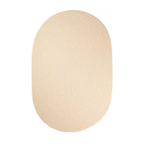 Rhody Cream Braided Area Rug