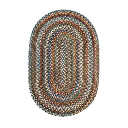 Rhody Greengrass Braided Area Rug