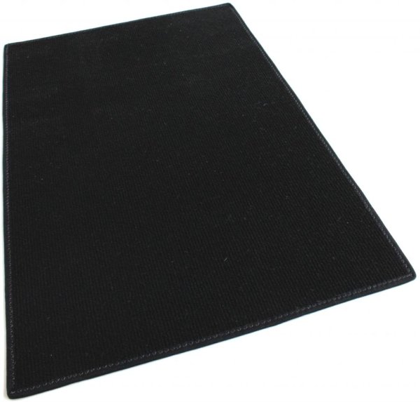 Black IndoorOutdoor Olefin Carpet Area Rug