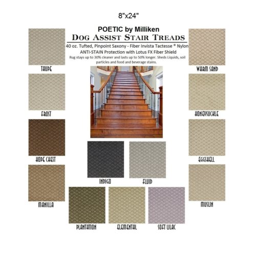 Poetic DOG ASSIST Carpet Stair Treads