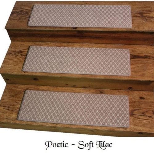 POETIC Soft Lilac DOG ASSIST Carpet Stair Treads