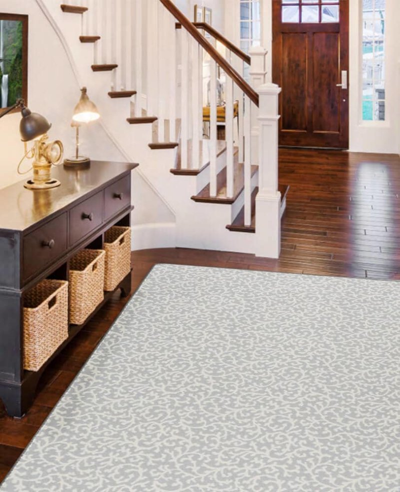 Milliken Coral Springs Pattern Indoor Area Rug Collection Room