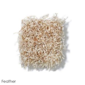 Tuftex Swag 75 oz Super Thick Shag Indoor Area Rug Collection Feather