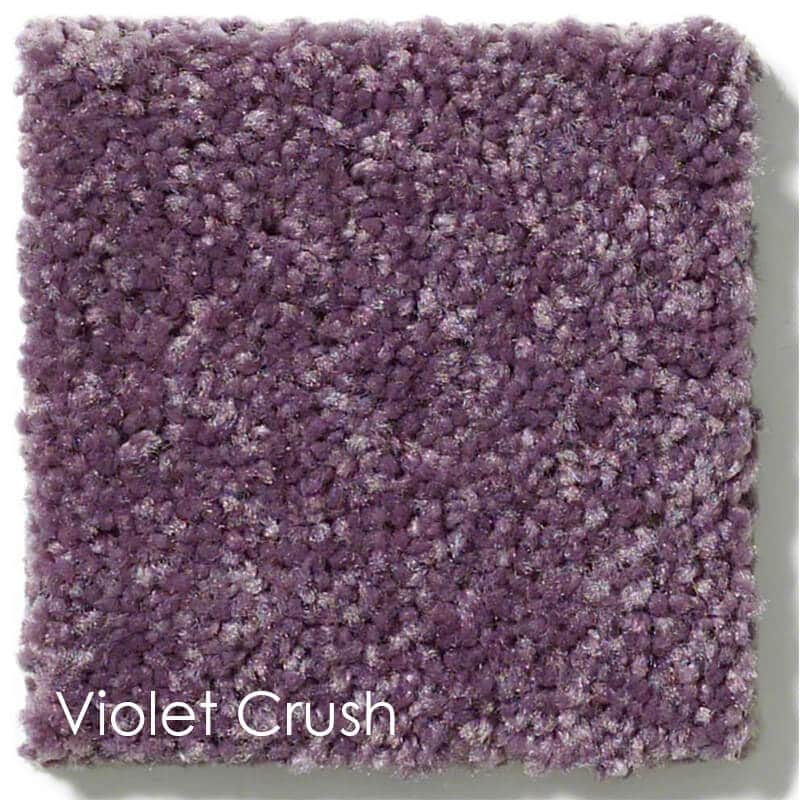 Dyersburg Cut Pile Indoor Area Rug Collection Violet Crush