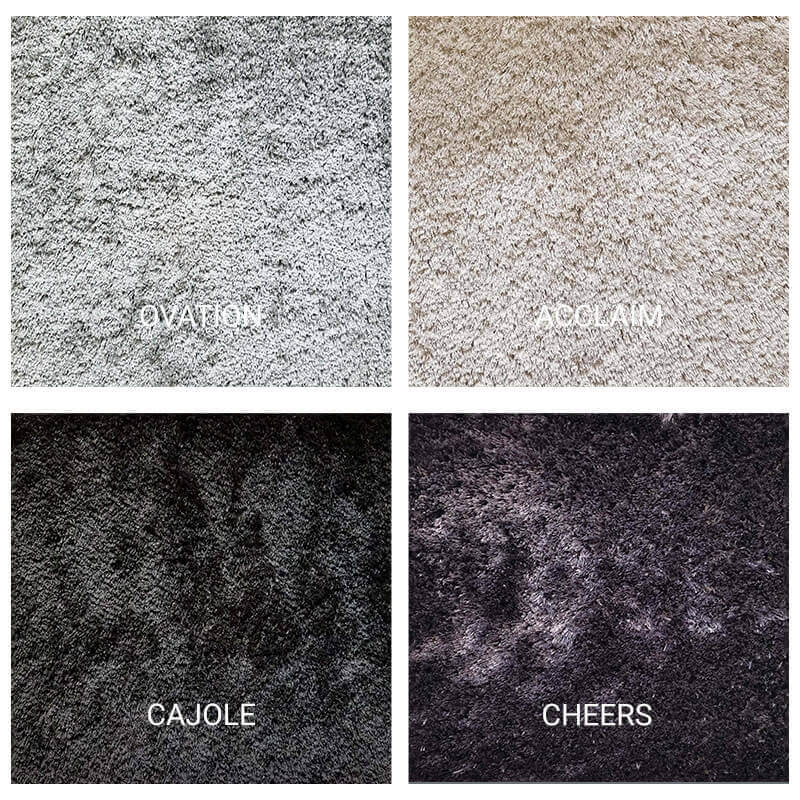 Kane Carpet Applause Ultra Soft Area Rug Shagtacular Collection - 4 Colors Available