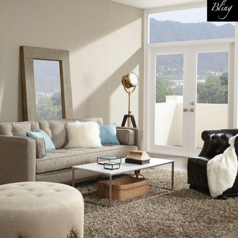 Bling area rug