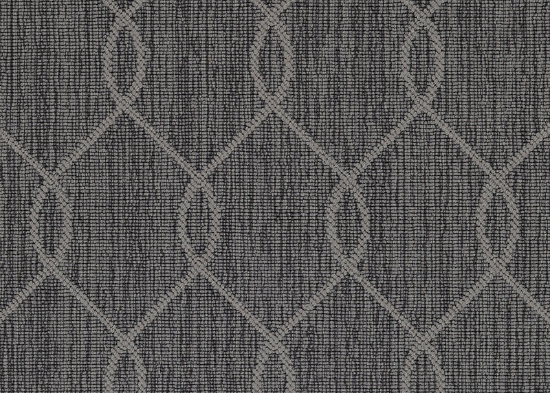 Slate Paloma Ogee Pattern Indoor Area Rug Collection