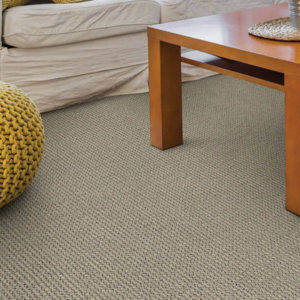 Elm Natural Wool Area Rug Collection - Room