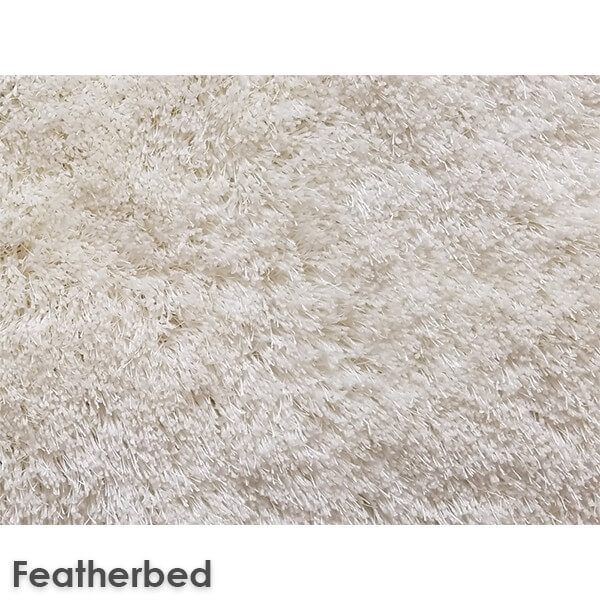 Sheer Lux Ultra Soft Area Rug Shagtacular Collection Featherbed