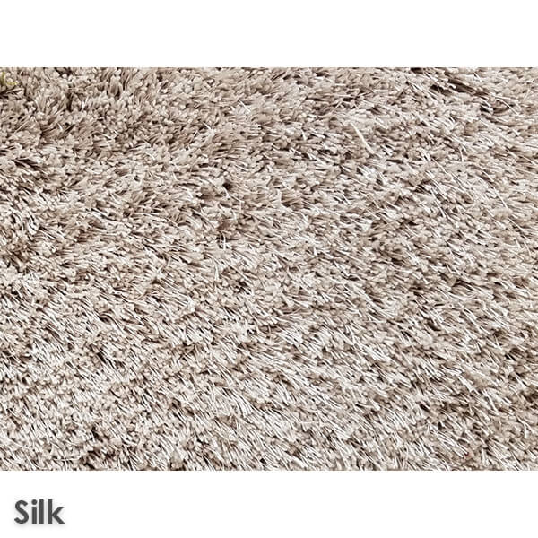 Sheer Lux Ultra Soft Area Rug Shagtacular Collection Silk