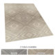 Exemplify Diamond Pattern Area Rug Upscale Luxury Collection
