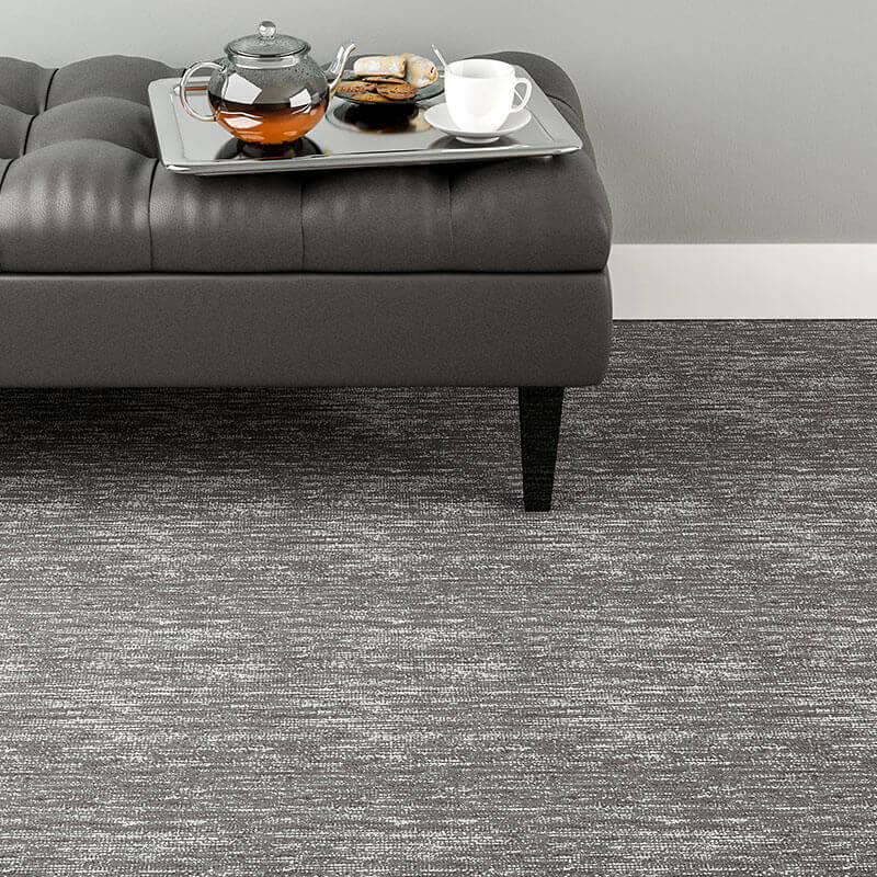 Glowing Lineal Pattern Luxury Area Rug Festival Collection - Room