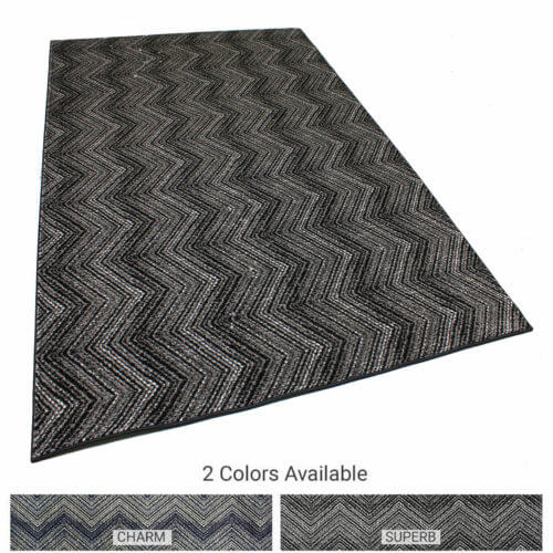 Wow Chevron Pattern Luxury Area Rug Festival Collection