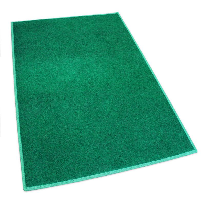 Green Indoor-Outdoor Durable Soft Area Rug Carpet Rug