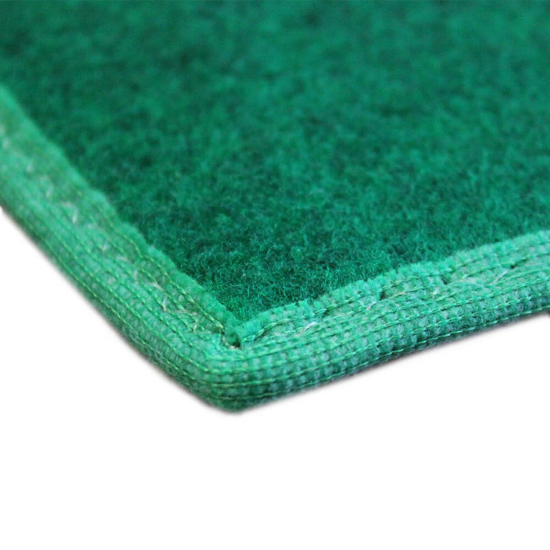 Green Indoor-Outdoor Durable Soft Area Rug Carpet Corner