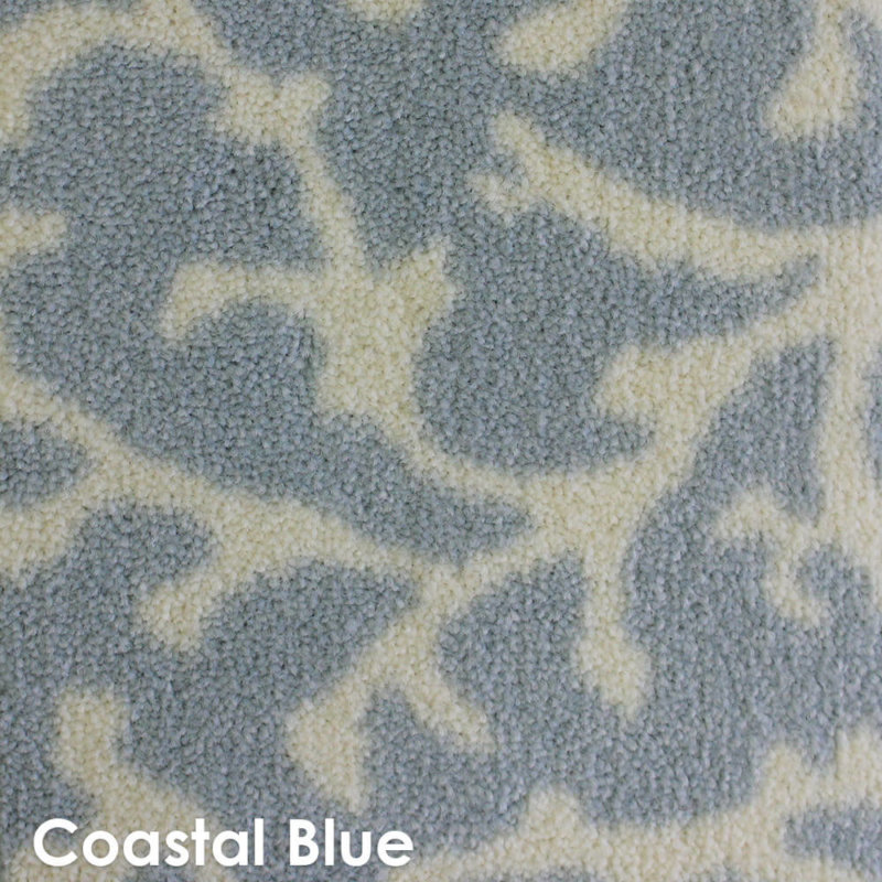 Coral Springs DOG ASSIST Carpet Stair Treads Coastal Blue