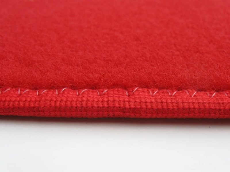 Bright Red Indoor-Outdoor Durable & Soft Carpet Area Rug
