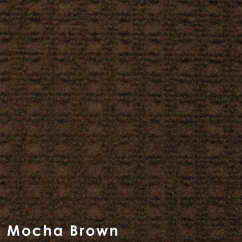 Interlace Mocha Brown Indoor - Outdoor Unbound Area Rugs Swatch