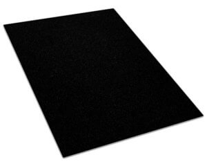 Valdosta Indoor-Outdoor Durable & Soft Carpet Area Rug | Black