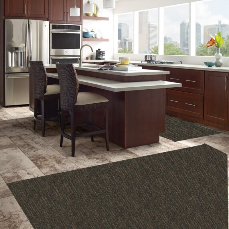 Durango Level Loop Indoor Area Rug Collection | Durable Synthetic Fiber in Landscape Pattern